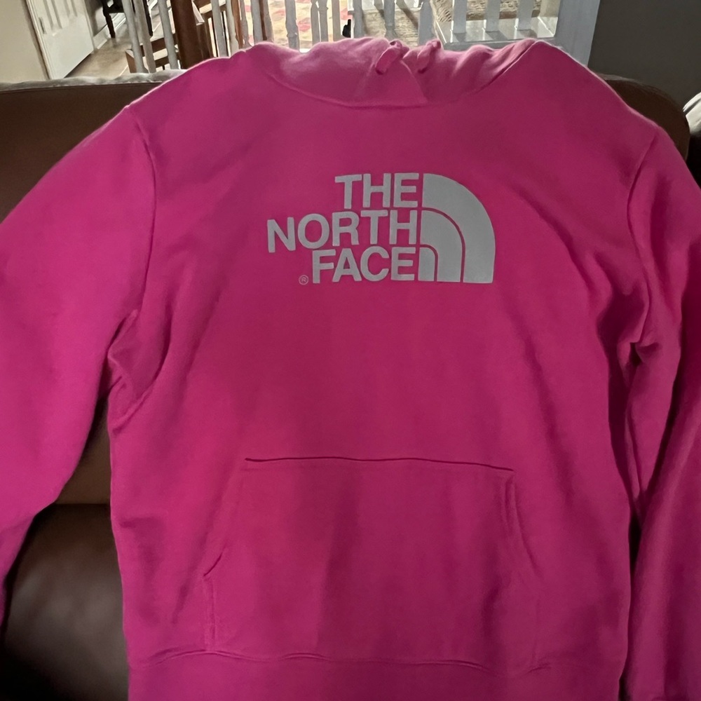 North Face hooded sweatshirt
